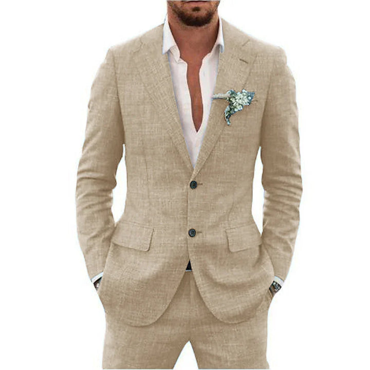 Costume d'été 2 pièces pour homme invité de mariage | Léger