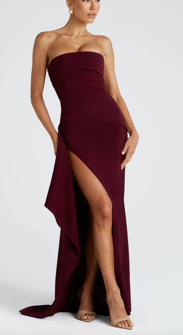 Alina - Robe Maxi Sans Bretelles