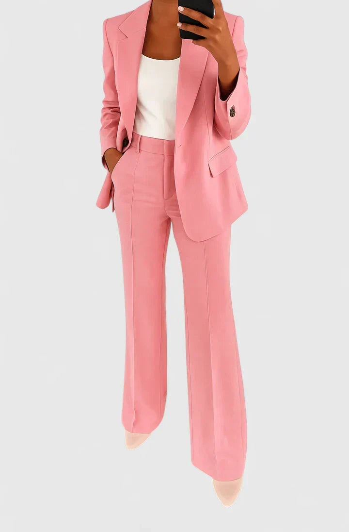 Yvonne | Ensemble Blazer Pantalon Femme Sur Mesure