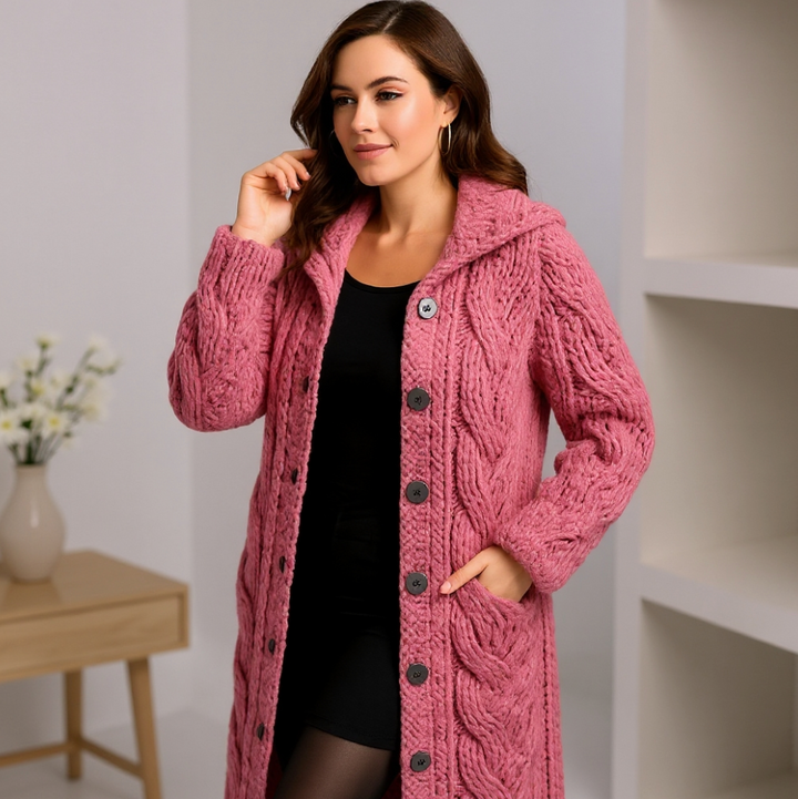 Greta | Manteau en tricot élégant pour femmes intemporel