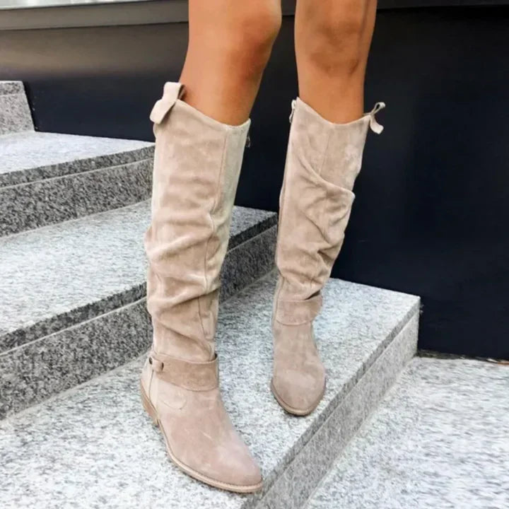 FELICIA - bottes pour dames en cuir luxueux