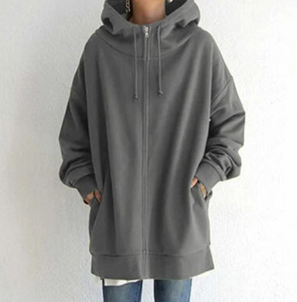 Hoodie Femme Oversize à Capuche | Décontracté & Confortable