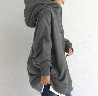 Hoodie Femme Oversize à Capuche | Décontracté & Confortable