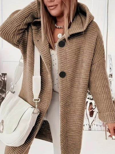 Cardigan Confortable pour Femmes | Avec Capuche
