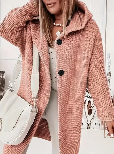 Cardigan Confortable pour Femmes | Avec Capuche