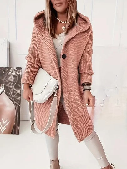 Cardigan Confortable pour Femmes | Avec Capuche