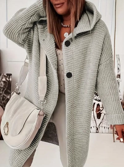 Cardigan Confortable pour Femmes | Avec Capuche