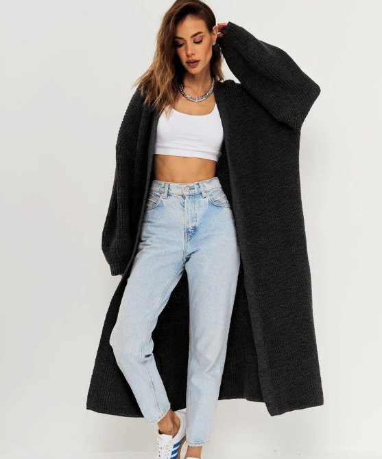 Cardigan pour femmes avec devant ouvert | Lassig