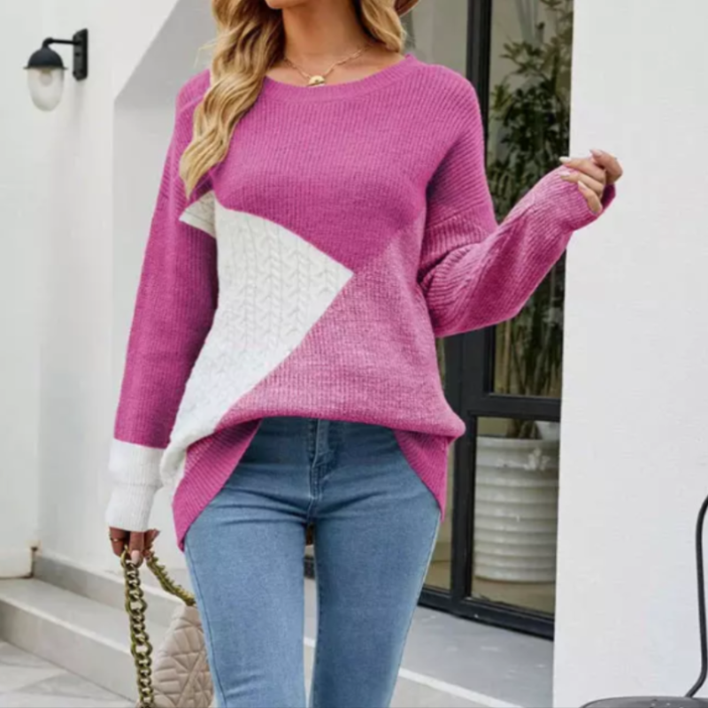 Bryony | Sweat-shirt multicolore ludique pour femmes