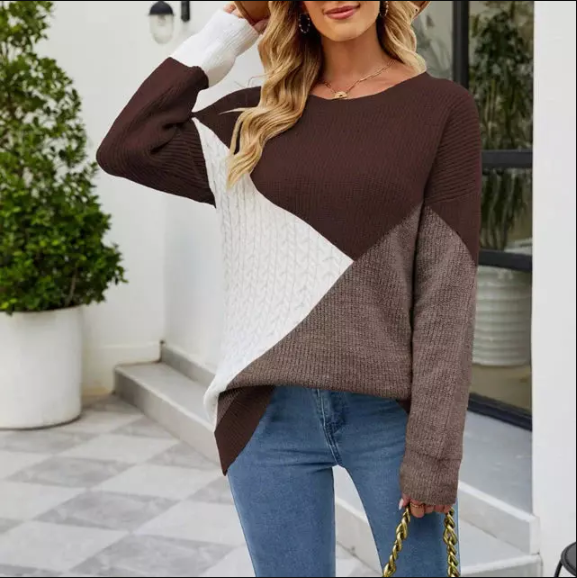 Bryony | Sweat-shirt multicolore ludique pour femmes