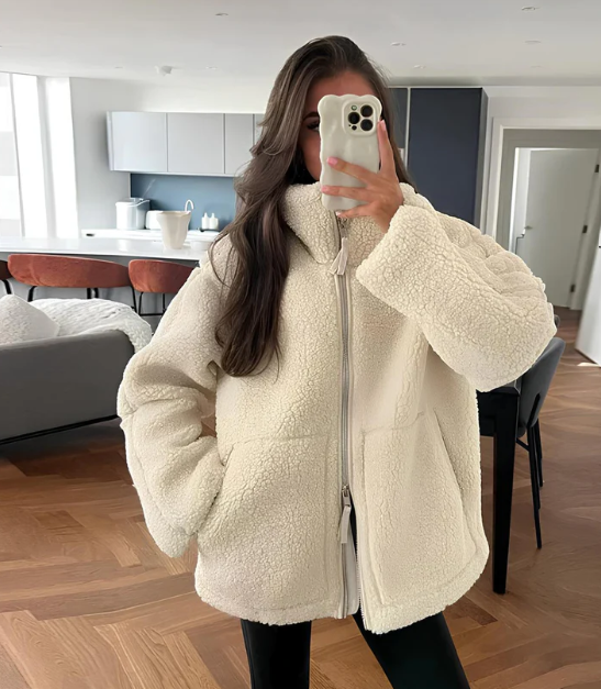 Manteau Teddy Femme | Confortable