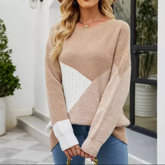 Bryony | Sweat-shirt multicolore ludique pour femmes
