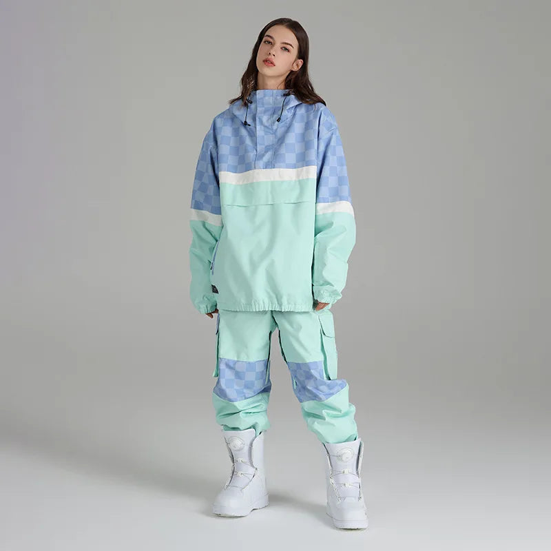 Combinaison de ski d'hiver pour femmes | Deux pièces