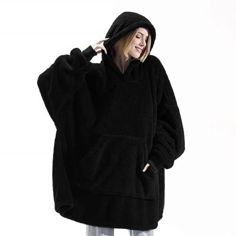 Hoodie Oversize Femme Pull Douillet | Doux & Décontracté
