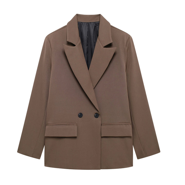 Valloré | Manteau pour femmes à double boutonnage élégant