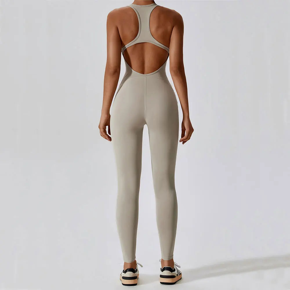 Miranda | Combinaison de Yoga avec Dos Ouvert
