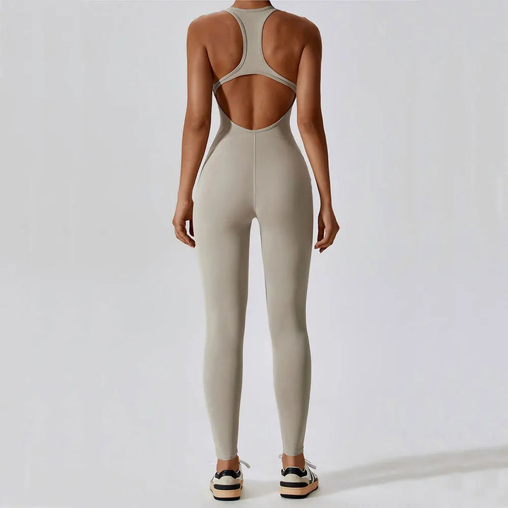 Miranda | Combinaison de Yoga avec Dos Ouvert