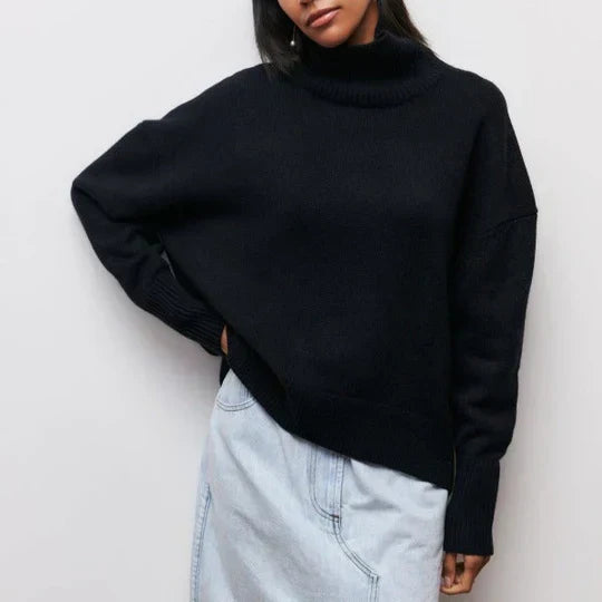 Katrielle | pull à col roulé pour femmes | hiver