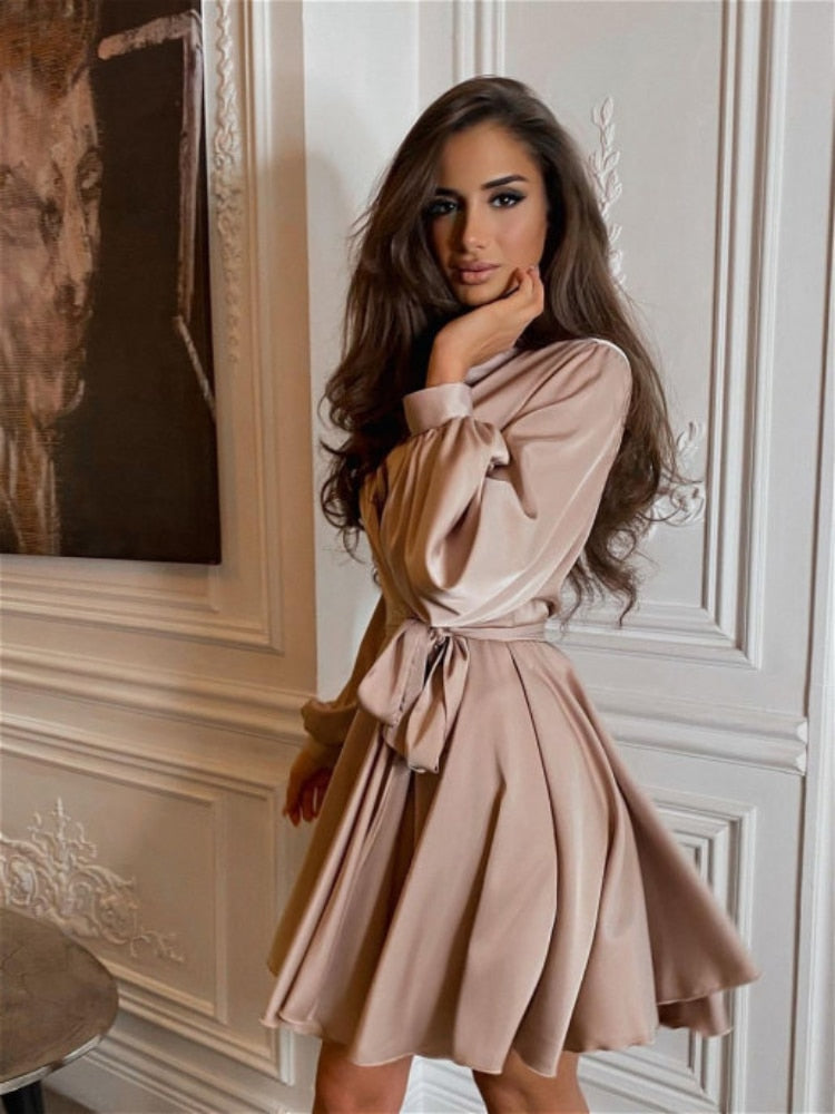 Sascha - Robe de soirée portefeuille pour occasions élégantes