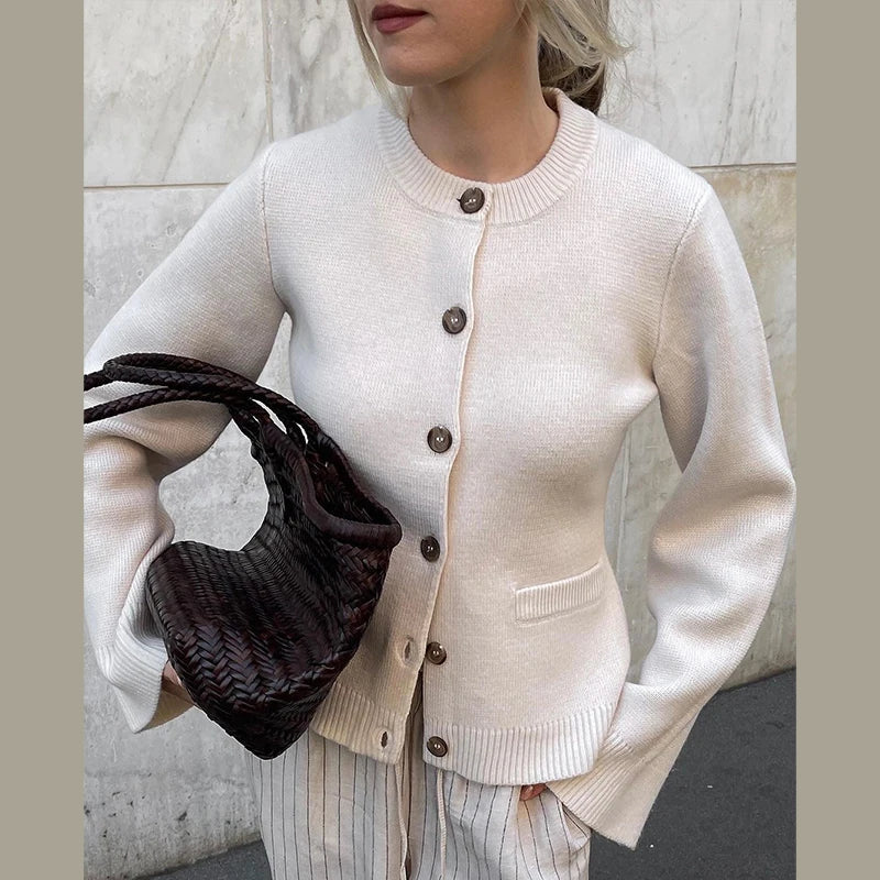 Sofia | Design Élégant Classique Cardigan Femme