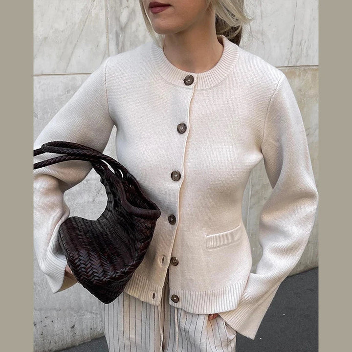 Sofia | Design Élégant Classique Cardigan Femme