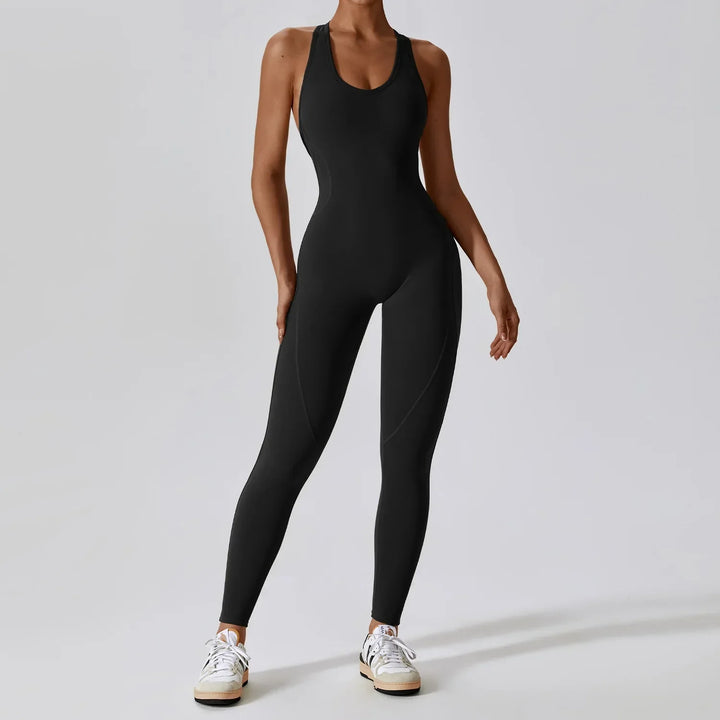 Miranda | Combinaison de Yoga avec Dos Ouvert