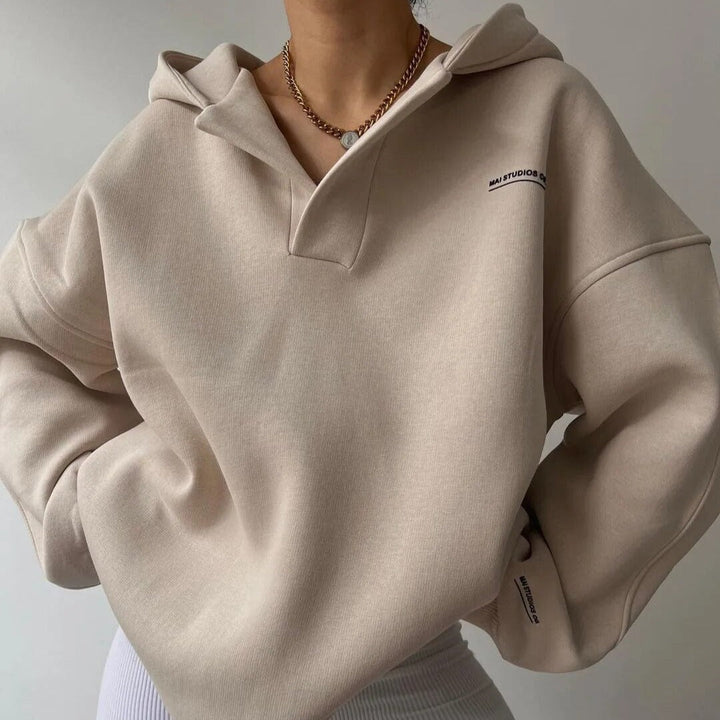 Sweat à capuche femme surdimensionné | Épaules tombantes