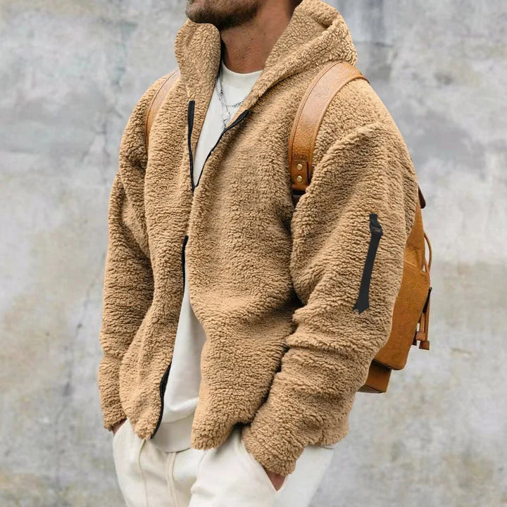 Veste d'hiver lourde, chaude et luxueuse en polaire et cachemire pour femmes