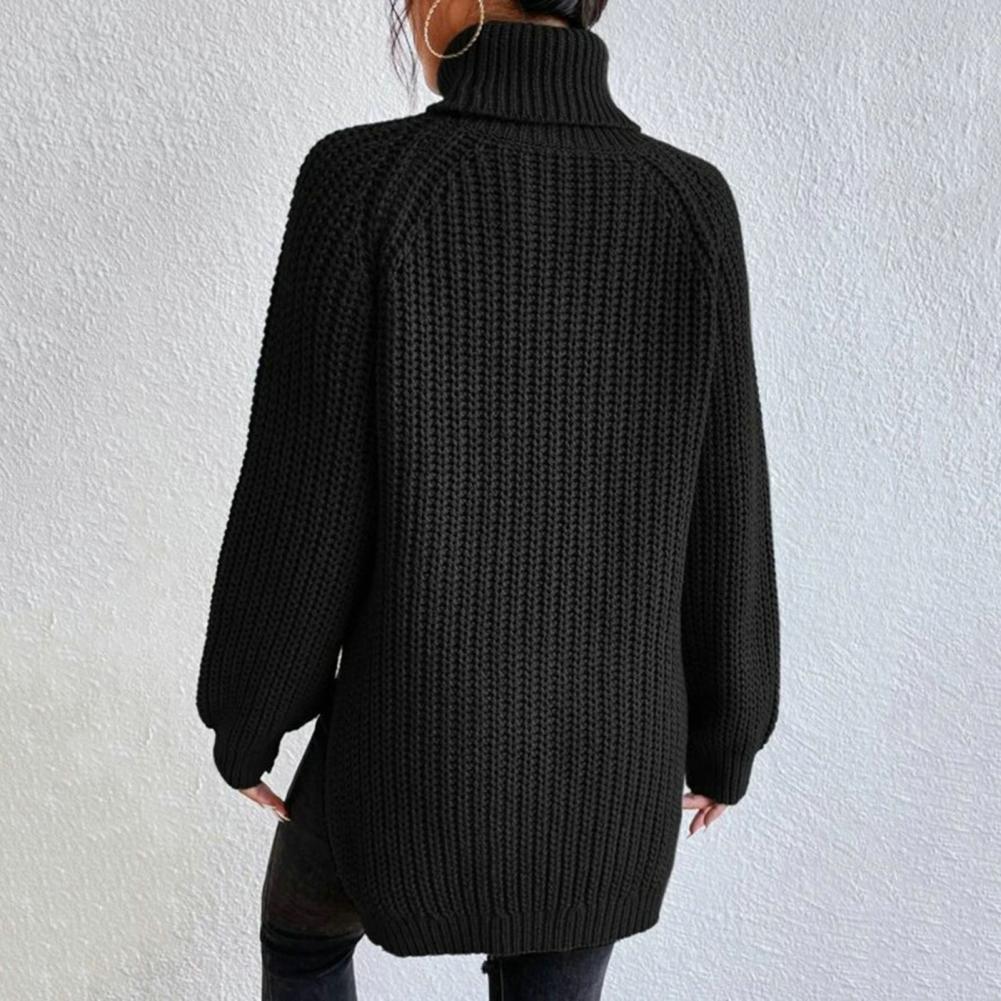 Pull à col roulé élégant, confortable et polyvalent pour femmes