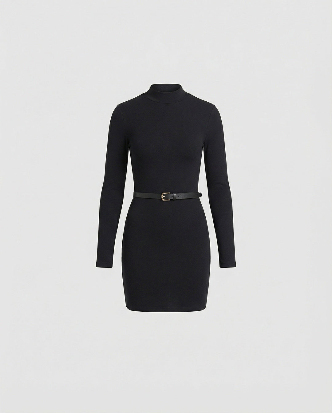 Robe Mini à Manches Longues Sexy, Robe Ajustée pour Soirées