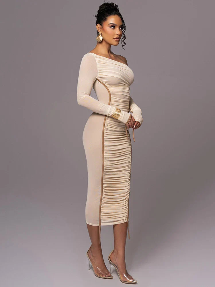 Micaela - Élégante Robe Midi