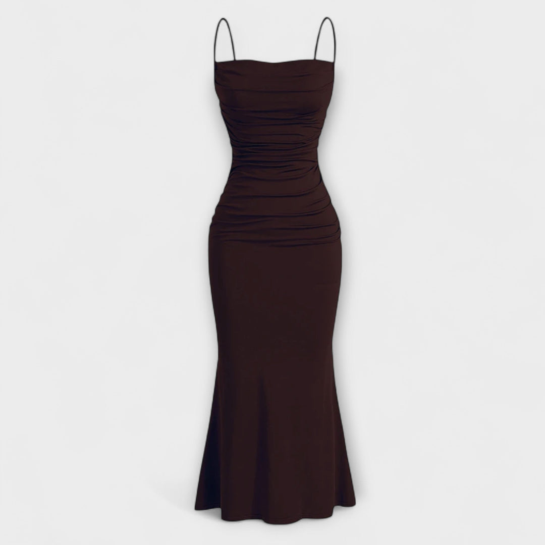 Mia Muse - Robe maxi élégante pour occasions festives