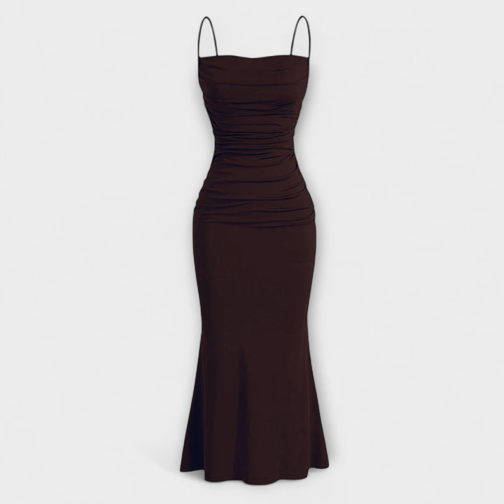 Mia Muse - Robe maxi élégante pour occasions festives