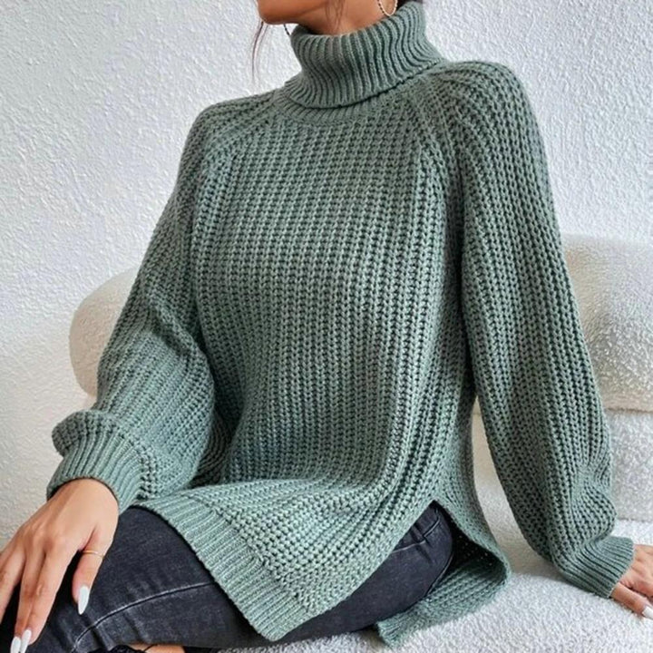 Pull à col roulé élégant, confortable et polyvalent pour femmes