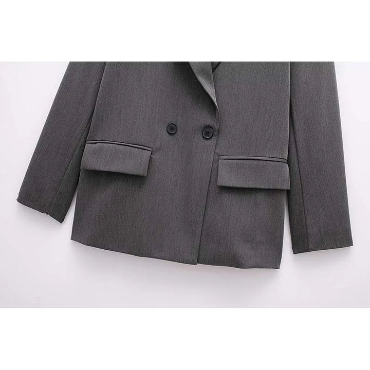 Valloré | Manteau pour femmes à double boutonnage élégant
