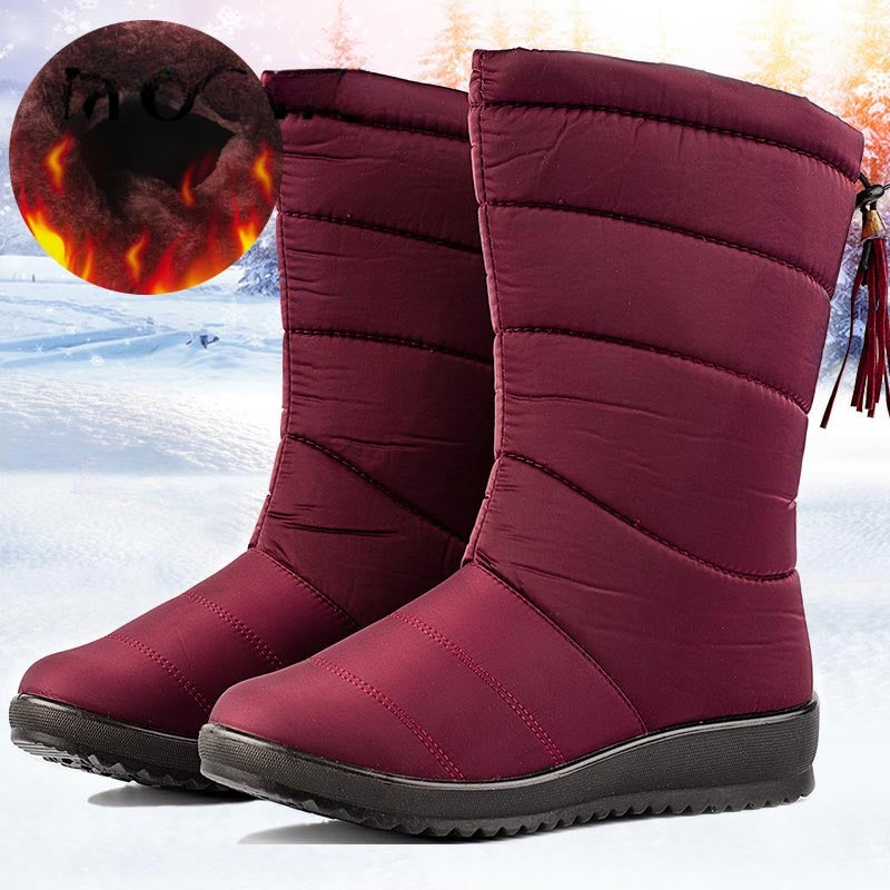Bottes de pluie imperméables 2.0 – Chaussures d'hiver stylées pour femmes