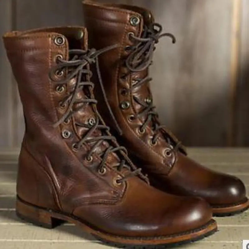 Bottines rétro pour femmes | Design de cheville pliable