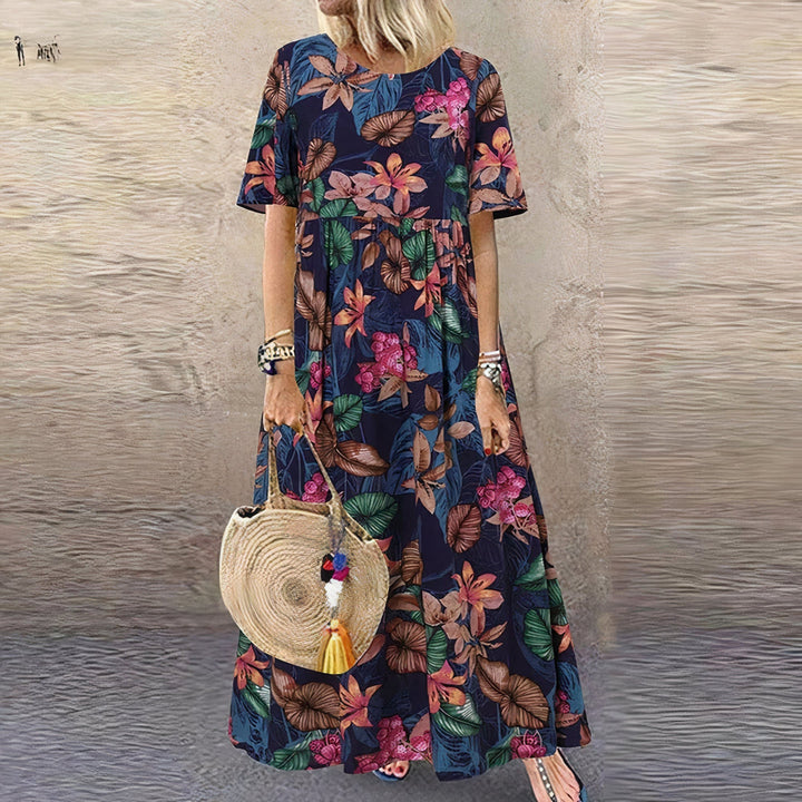 Bonnie - Robe maxi florale pour femmes