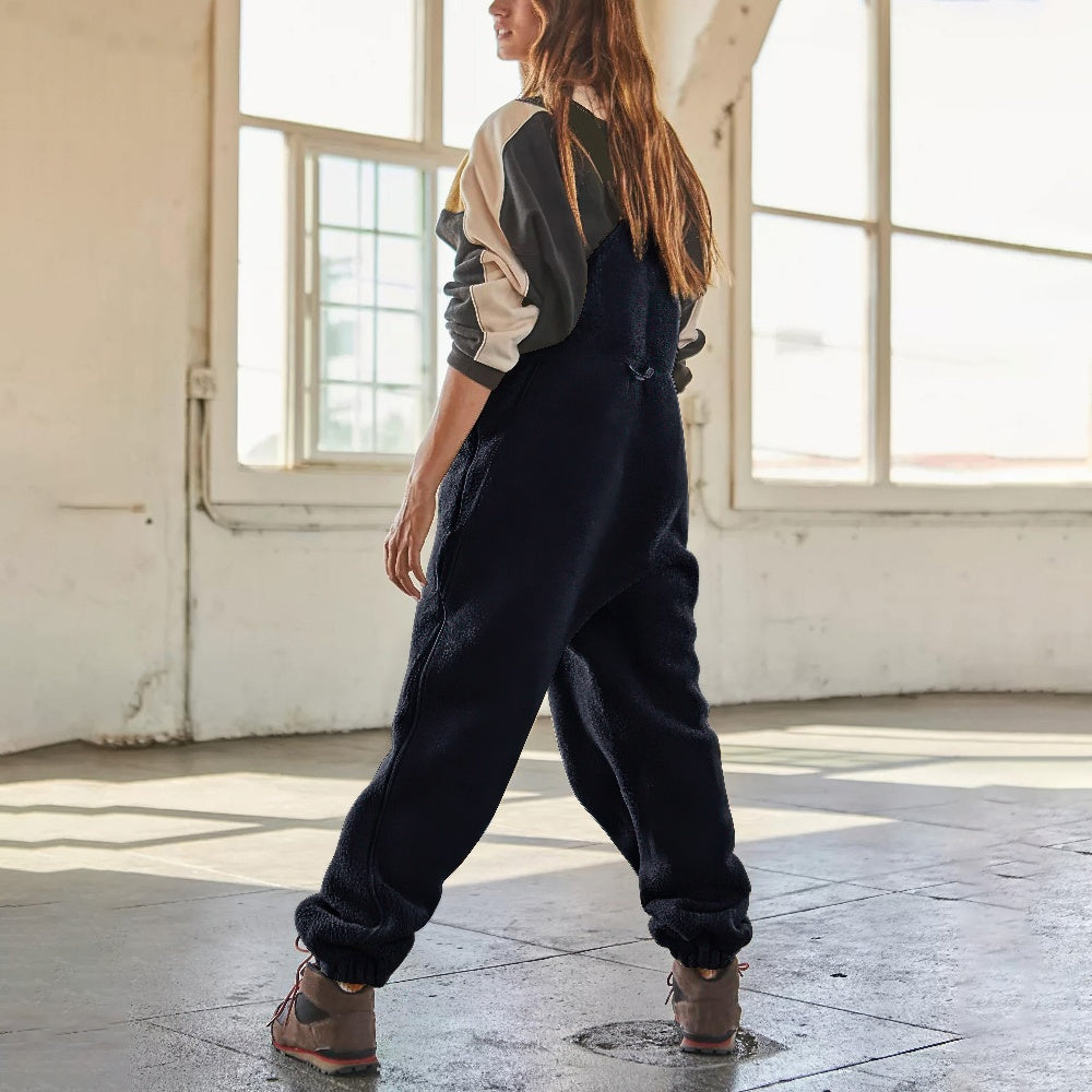 Olivie - Combinaison en Fleece Corde Réglable