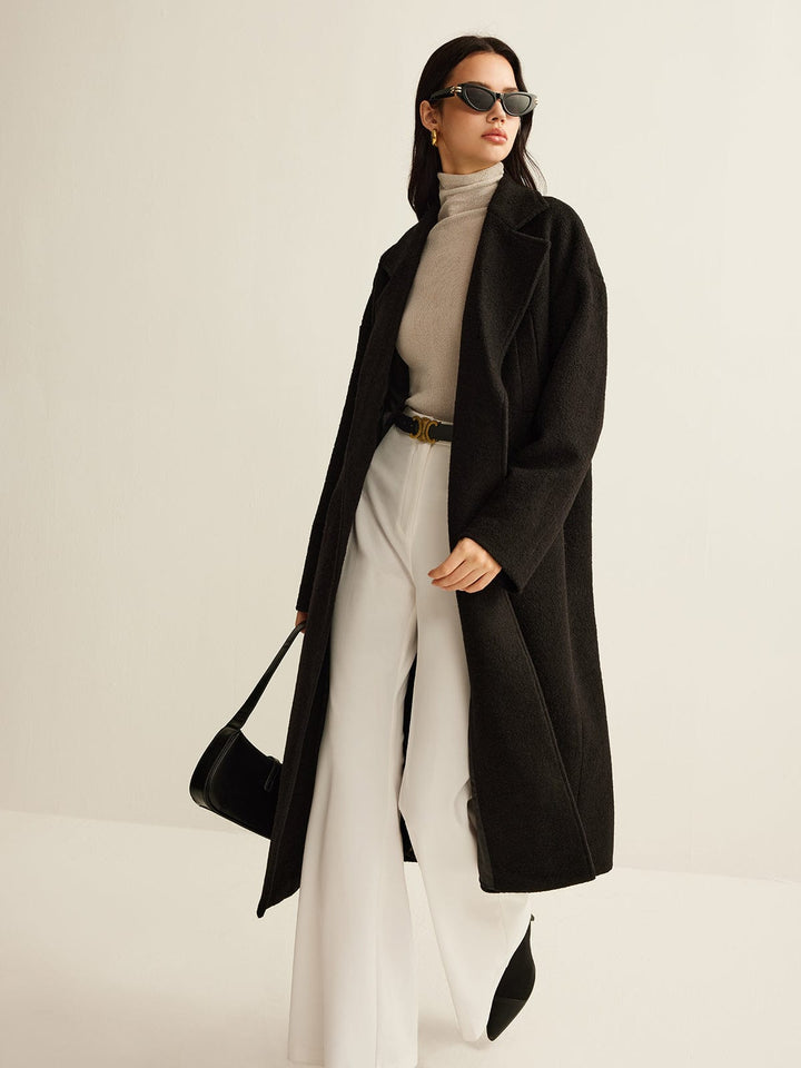 Sophia | Trench-coat élégant pour femmes Noir Classique