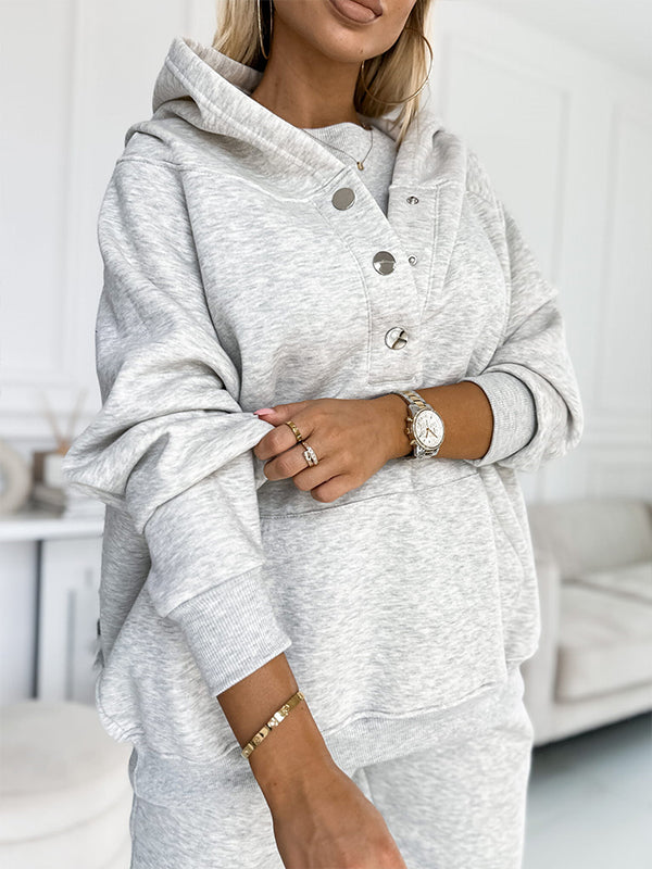 Ensemble de hoodie sportif pour femmes – Sweatshirt pour les loisirs et le sport