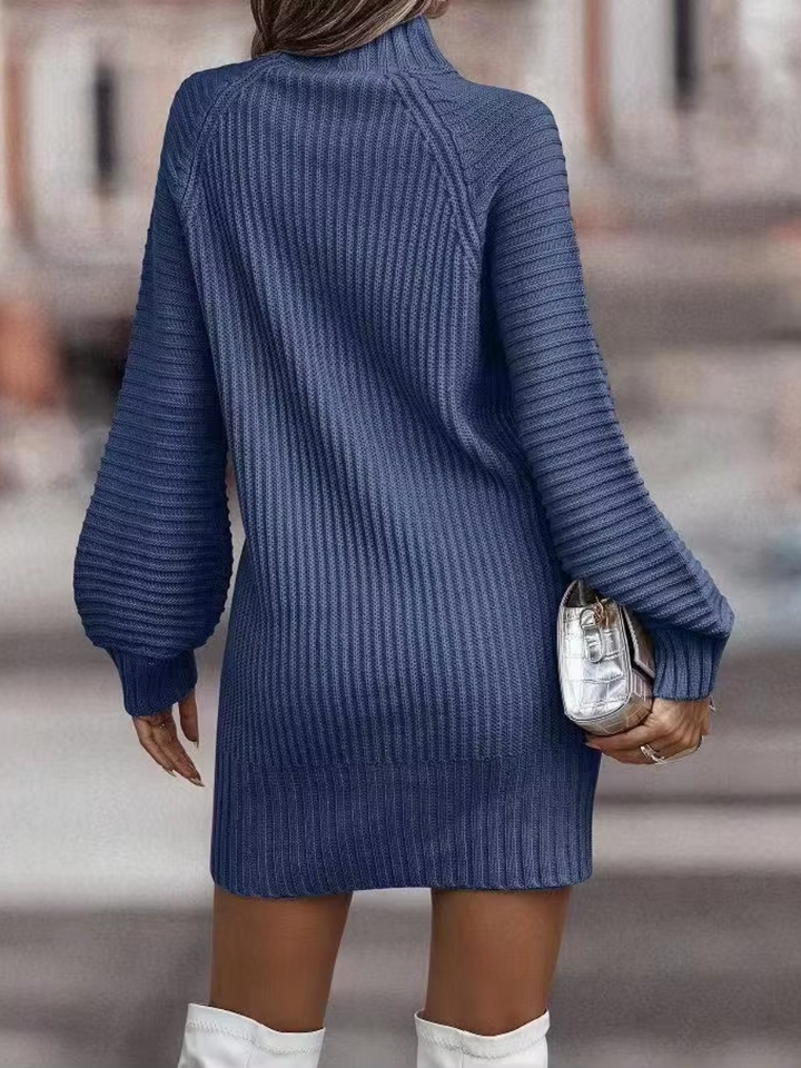 Stella | Robe en tricot d'hiver Mini Robe