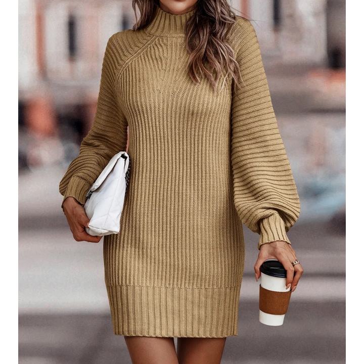 Stella | Robe en tricot d'hiver Mini Robe