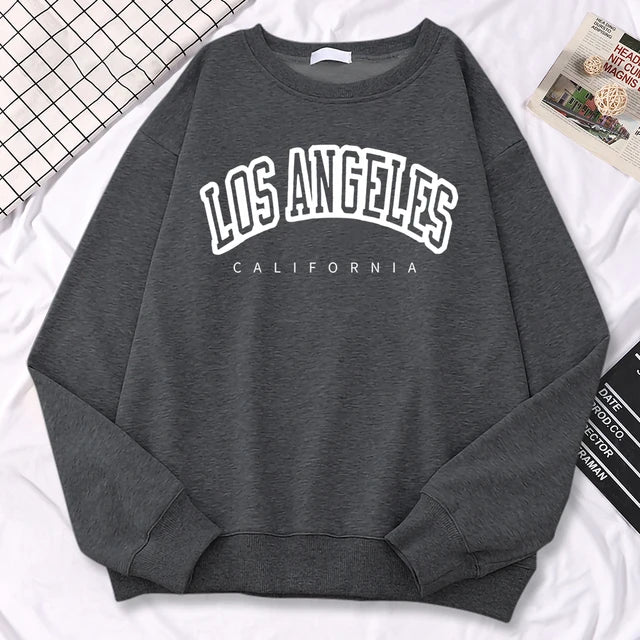 Sweatshirt pour femmes à col rond | Oversize