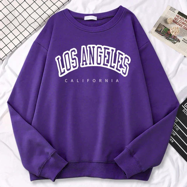 Sweatshirt pour femmes à col rond | Oversize