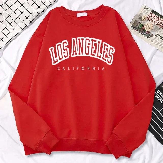 Sweatshirt pour femmes à col rond | Oversize