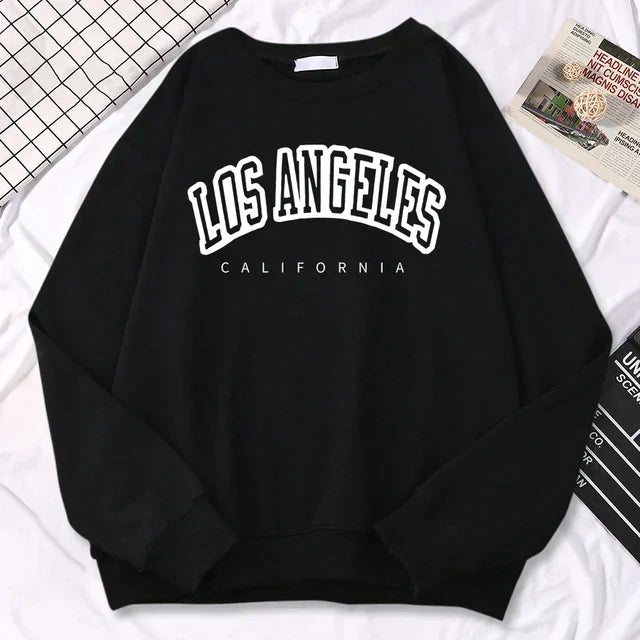 Sweatshirt pour femmes à col rond | Oversize