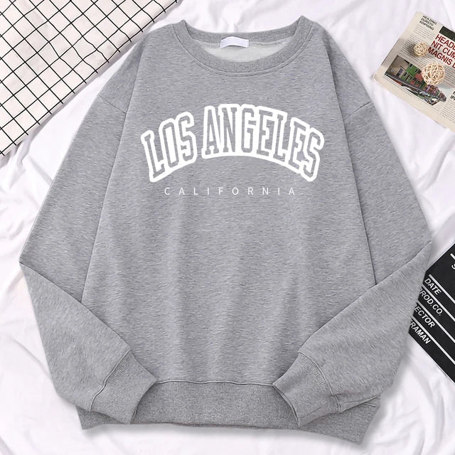 Sweatshirt pour femmes à col rond | Oversize