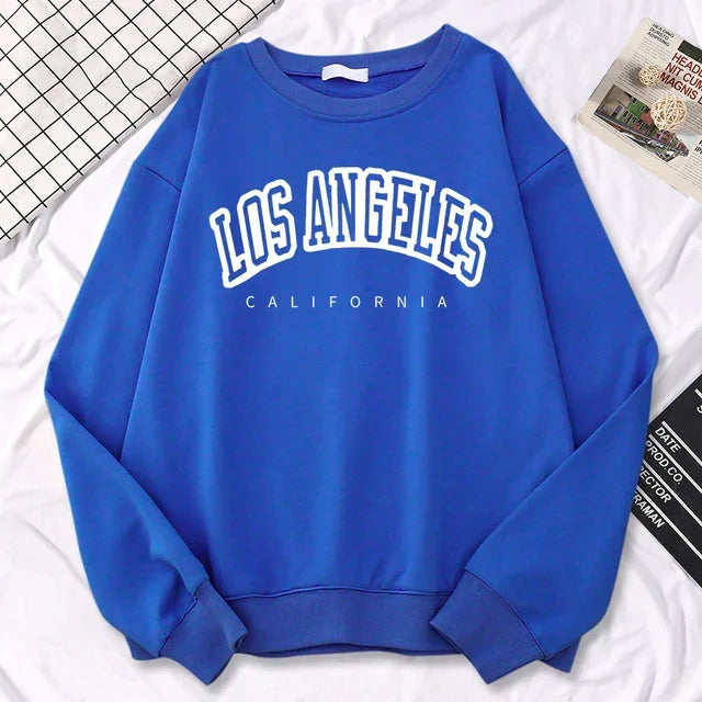 Sweatshirt pour femmes à col rond | Oversize