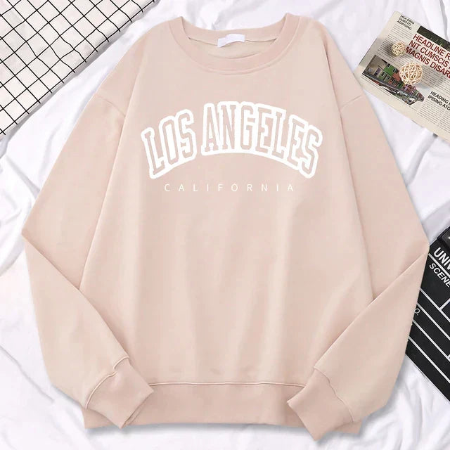 Sweatshirt pour femmes à col rond | Oversize